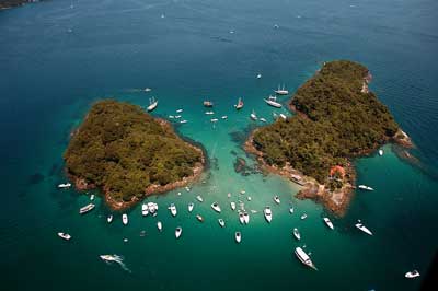 Logoa Azul, Ilha Grande